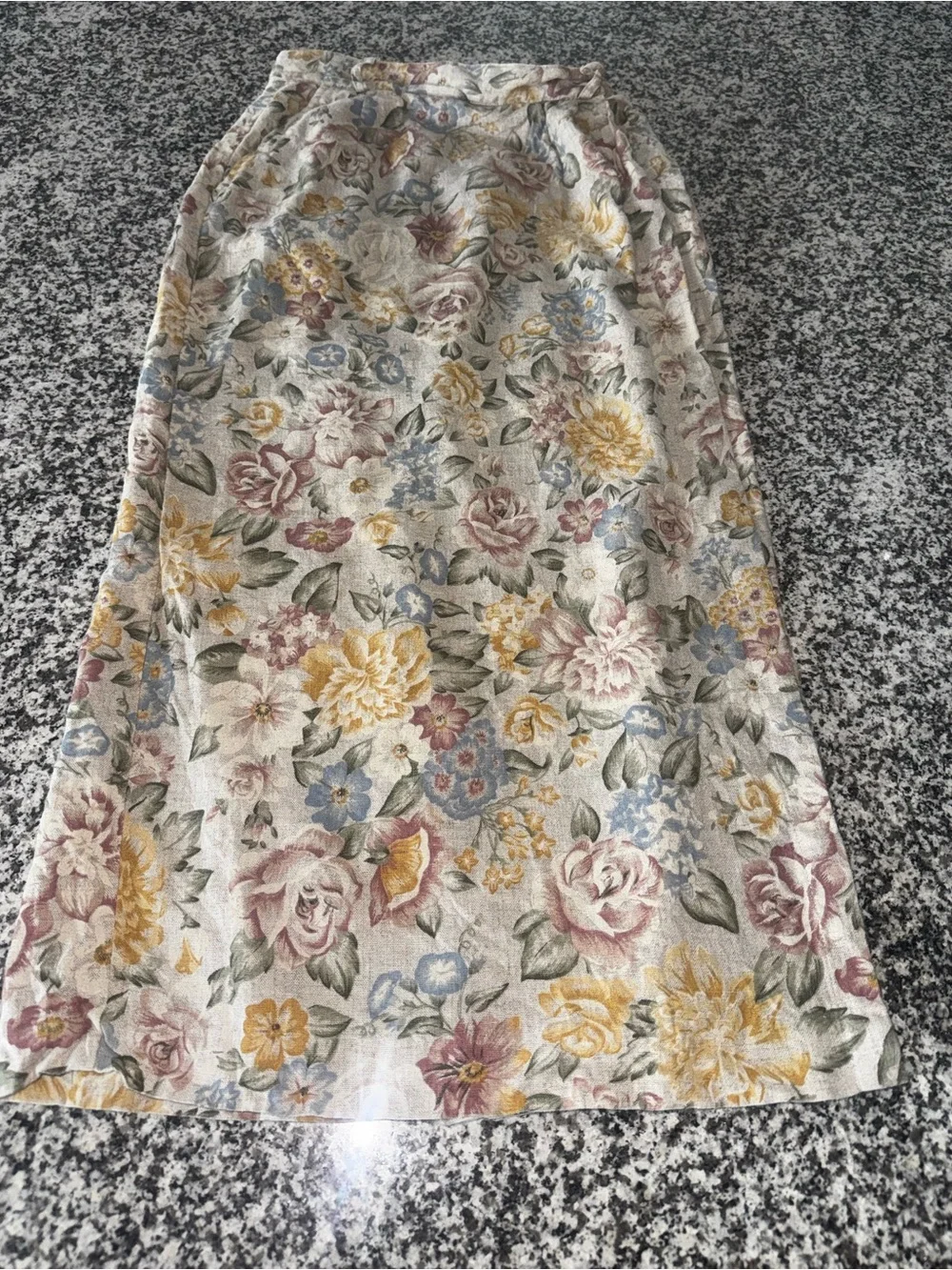 Vintage Talbots Linen Maxi Skirt - Picture 10 of 10